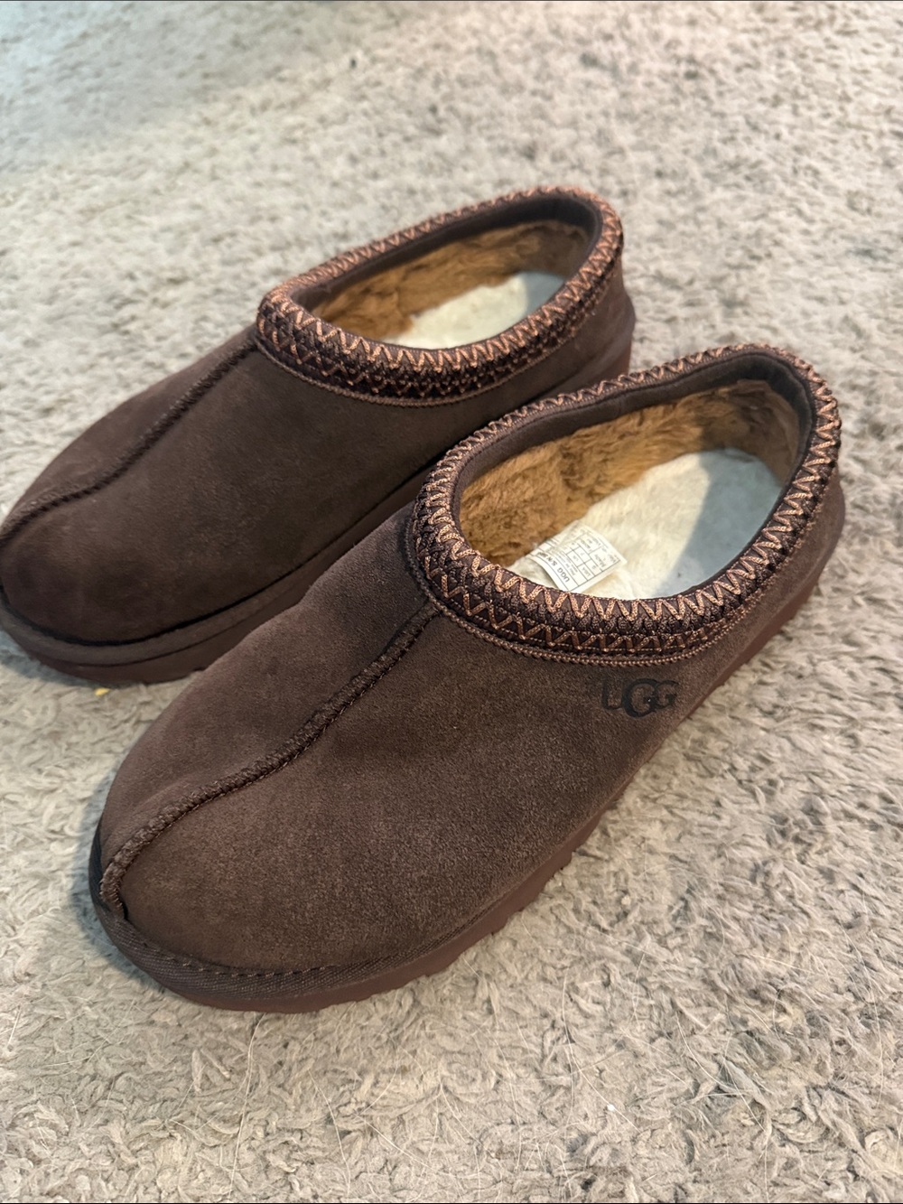 UGG women’s Tasman Burnt Cedar Slippers